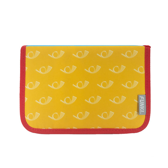 Funki Joy-Bag Schuletui 2-fach, gefüllt, 24-teilig – PostAuto – Kunststoff – 23,0 × 14,0 × 4,0 cm