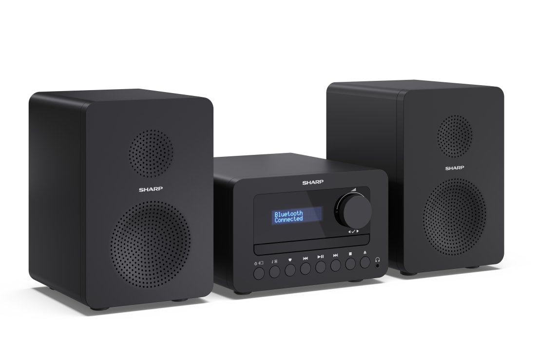 Sharp XL-B520D – Micro-/HiFi-Anlage – DAB+, UKW, USB, Bluetooth – Schwarz