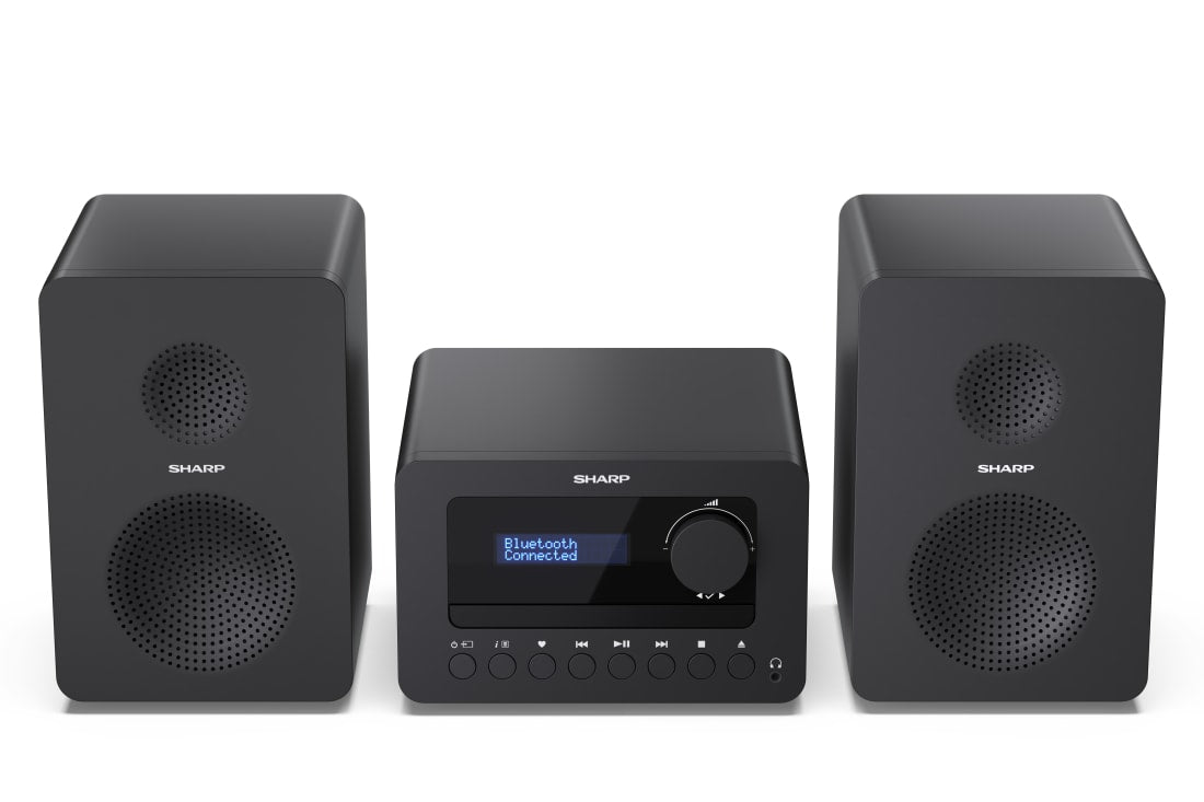 Sharp XL-B520D – Micro-/HiFi-Anlage – DAB+, UKW, USB, Bluetooth – Schwarz