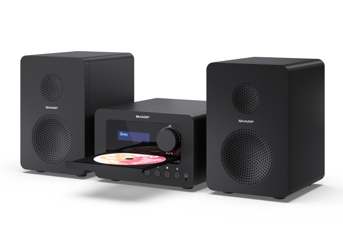 Sharp XL-B520D – Micro-/HiFi-Anlage – DAB+, UKW, USB, Bluetooth – Schwarz