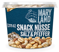 MARYLAND Nussmix – Salz & Pfeffer – 275 g