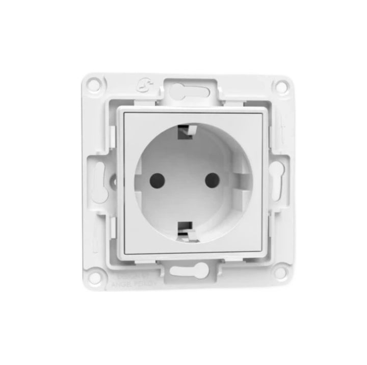 Shelly Wandsteckdose EU – Smart-Steckdose – WLAN, Verbrauchsmessung, Typ E