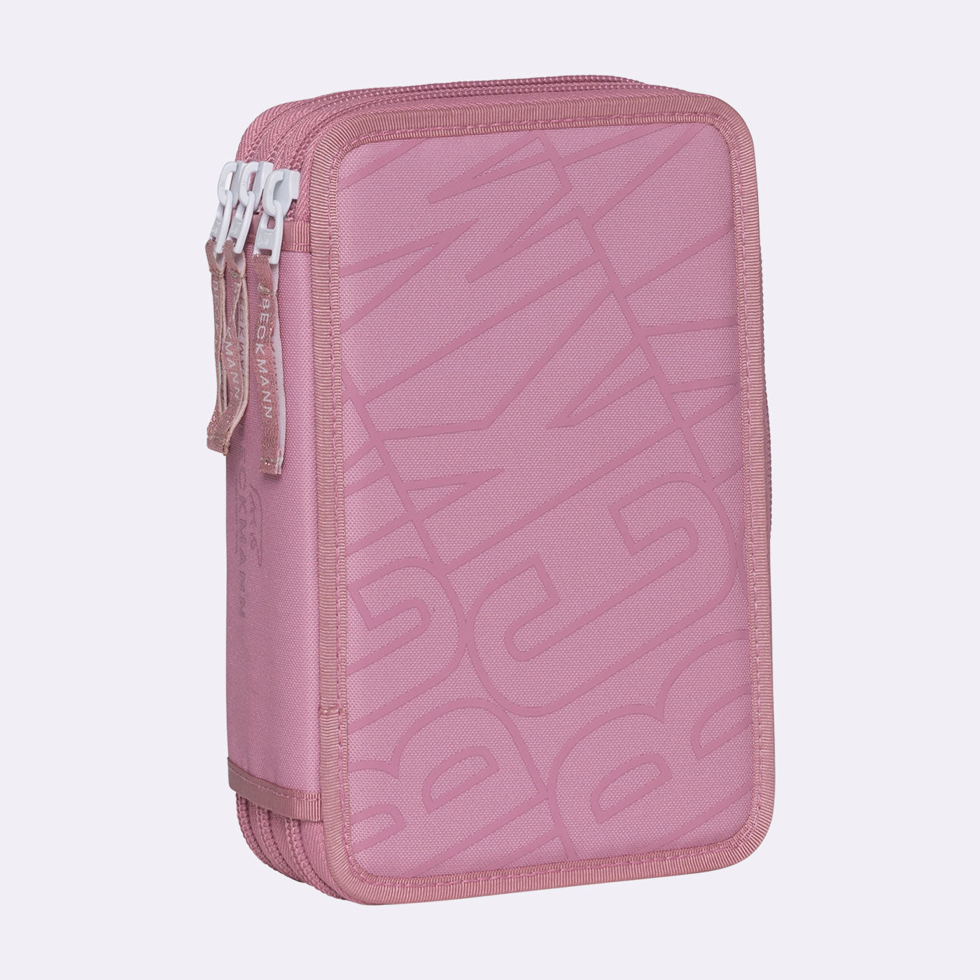 Beckmann Sport Jr. – Schüleretui, 3 Klappen, gefüllt (28-teilig), mehrfarbig, 12 × 20,5 × 7 cm