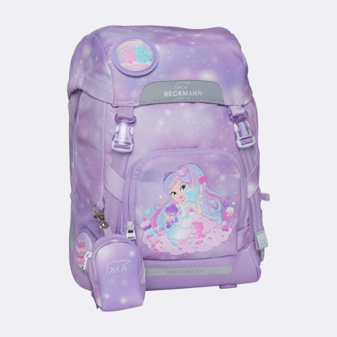 Beckmann Classic Schulrucksack 1st – 6-teilig – Candy – 24,0 × 37,0 × 25,0 cm – recyclingfähig