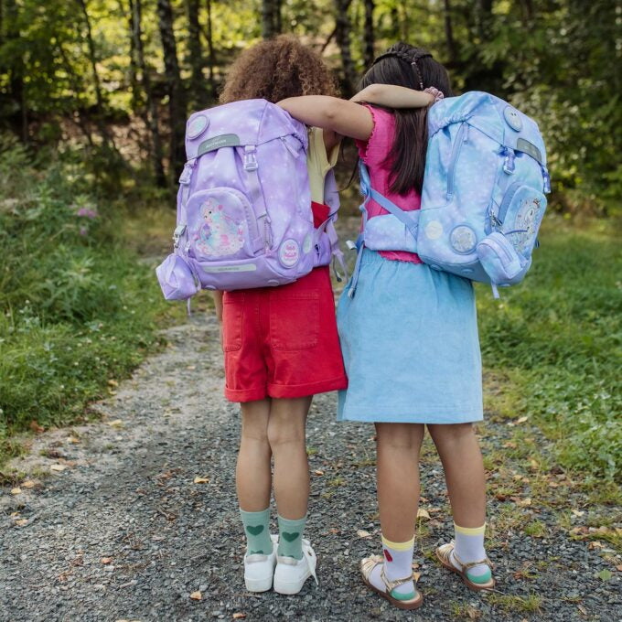 Beckmann Classic Schulrucksack 1st – 6-teilig – Candy – 24,0 × 37,0 × 25,0 cm – recyclingfähig