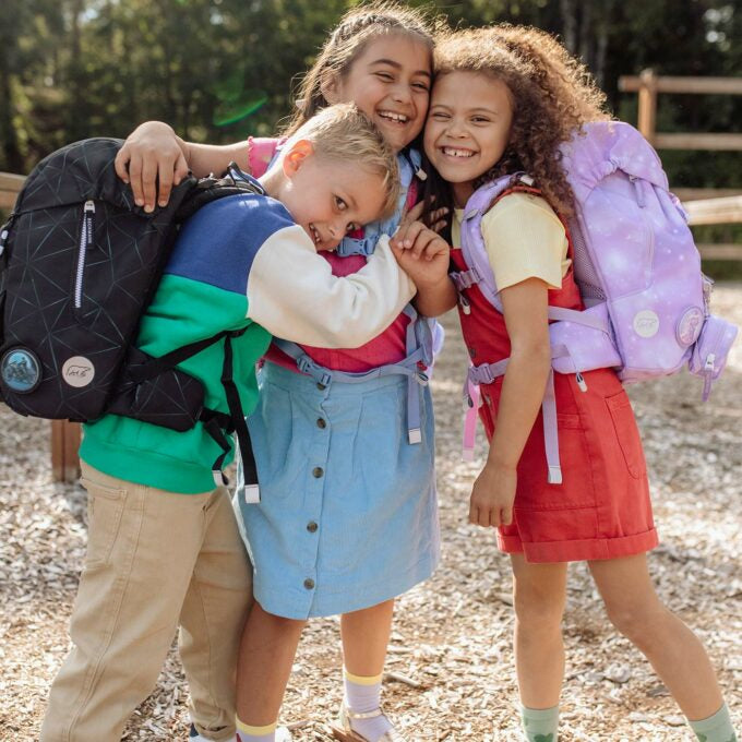 Beckmann Classic Schulrucksack 1st – 6-teilig – Candy – 24,0 × 37,0 × 25,0 cm – recyclingfähig
