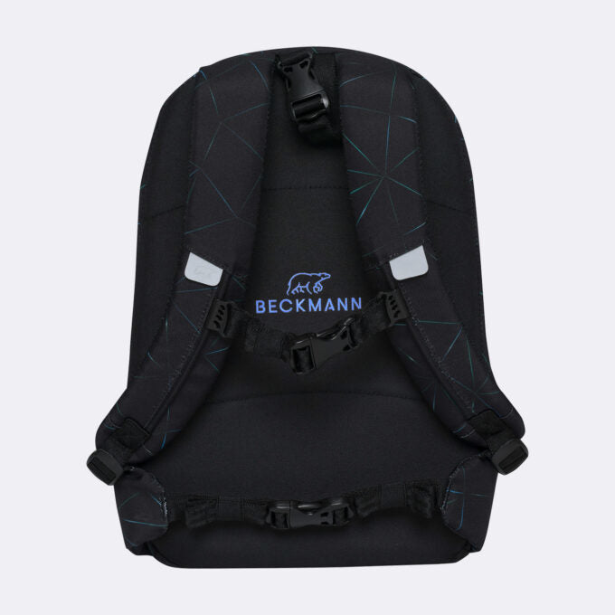 Beckmann Classic Schulrucksack 1st – 6-teilig – Panther – 24×37×25 cm – aus recycelten PET-Flaschen