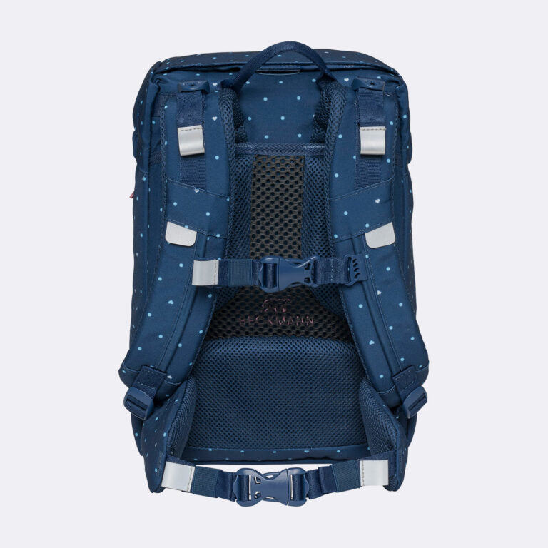 Beckmann Classic Schulrucksack – 6-teilig – Pet Friends Blue
