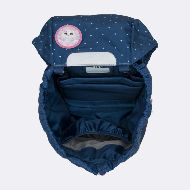 Beckmann Classic Schulrucksack – 6-teilig – Pet Friends Blue