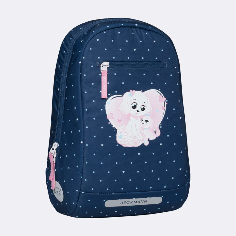 Beckmann Classic Schulrucksack – 6-teilig – Pet Friends Blue