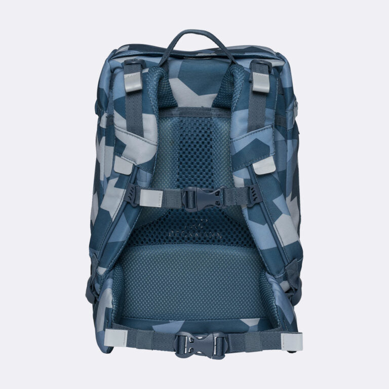 Beckmann Schulrucksack – 6-teilig – Tiger Race – mit Leuchteffekt