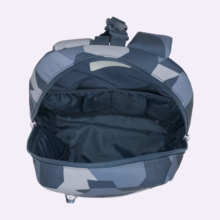 Beckmann Schulrucksack – 6-teilig – Tiger Race – mit Leuchteffekt