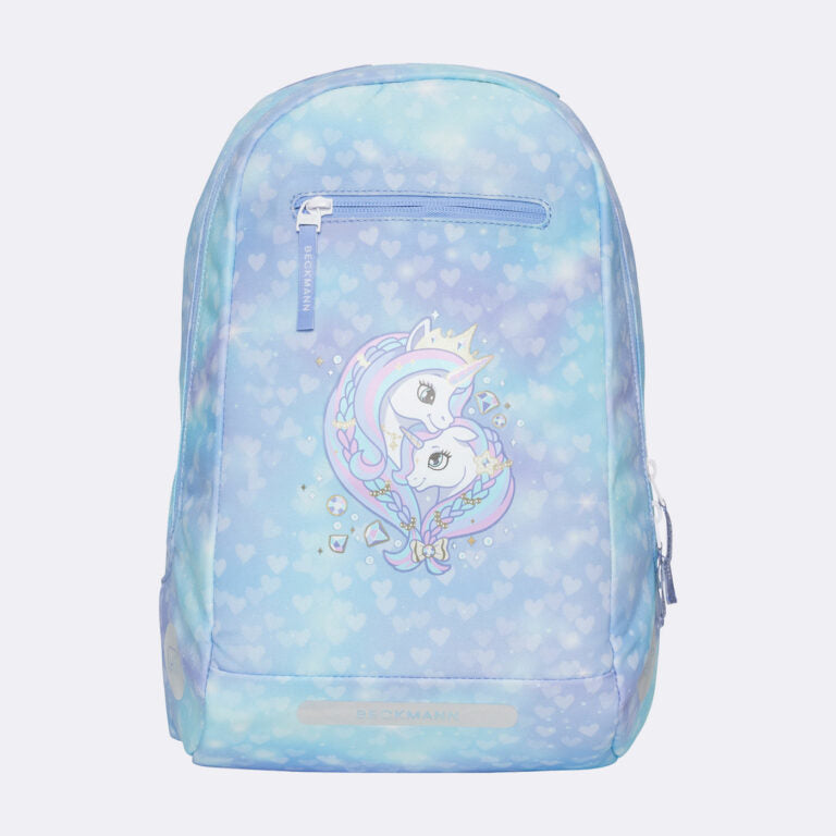 Beckmann Schulrucksack – 6-teilig – Unicorn Princess Ice Blue