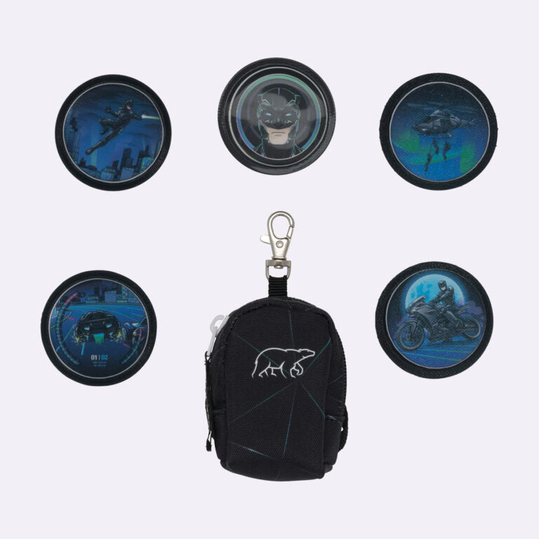 Beckmann Schulrucksack Active Air Flx – 6-teilig – Panther – 26,0 × 39,0 × 22,0 cm – rPET
