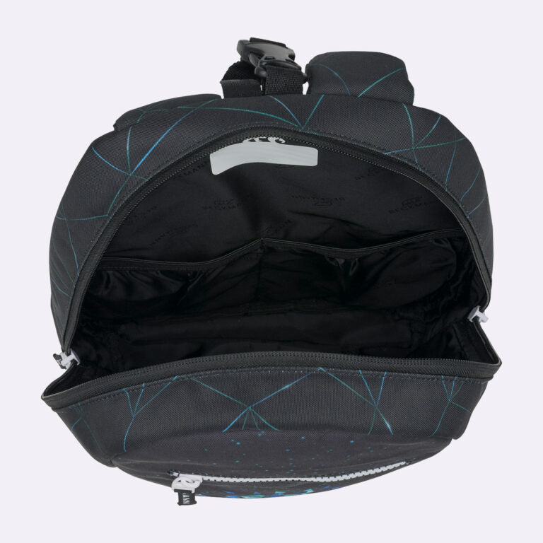 Beckmann Schulrucksack Active Air Flx – 6-teilig – Panther – 26,0 × 39,0 × 22,0 cm – rPET