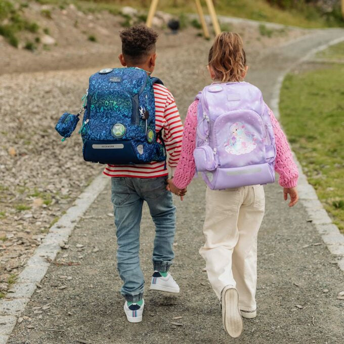 Beckmann Schulrucksack-Set – 6-teilig – Candy
