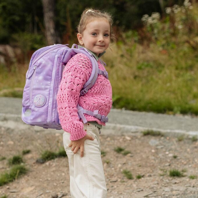 Beckmann Schulrucksack-Set – 6-teilig – Candy