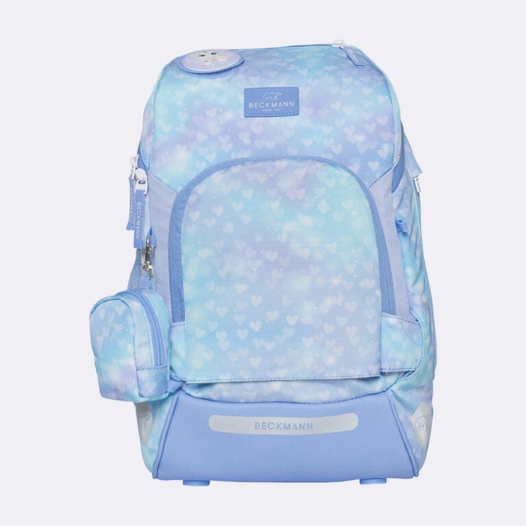 Beckmann Schulrucksack – 6-teilig – Unicorn Princess Ice Blue