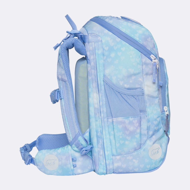 Beckmann Schulrucksack – 6-teilig – Unicorn Princess Ice Blue