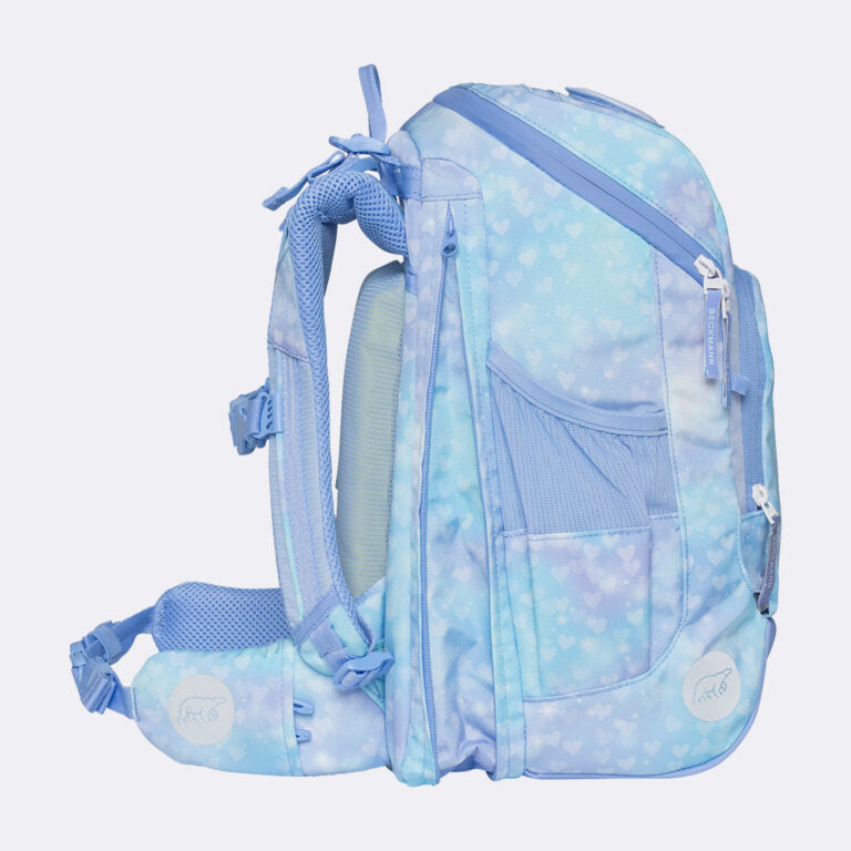 Beckmann Schulrucksack – 6-teilig – Unicorn Princess Ice Blue
