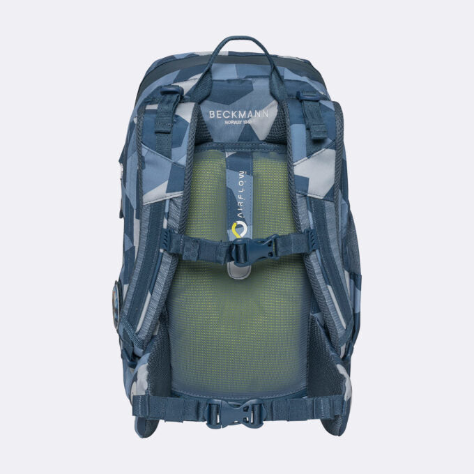 Beckmann Schulrucksack Active Air Flx – 6-teilig – Tiger Race – Recycelte Materialien