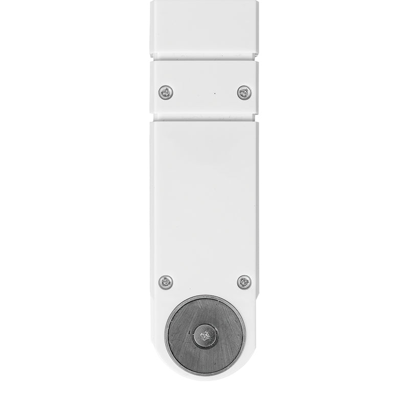 Steffen VARIABL Steckdosenleiste, 8×T13, 3 m, IP20, Stecker T12, Magnet – weiss