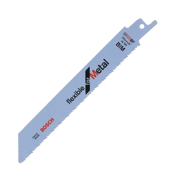 Bosch Professional S 922 BF Säbelsägeblatt 150 mm Bimetall – für Metall – 5 Stk