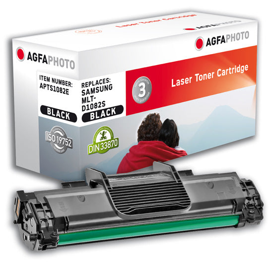 AgfaPhoto APTS1082E (MLT-D1082S) Schwarz Toner – Kompatibel – 1'500 Seiten – für Samsung ML-1640/ML-2240