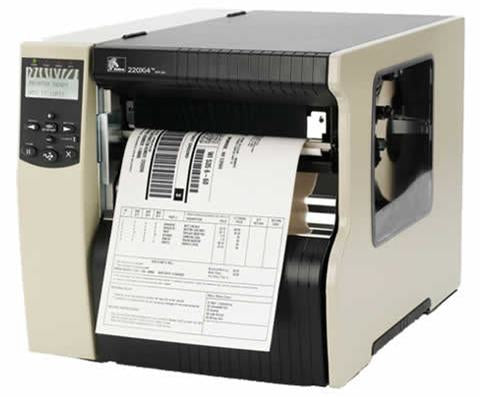 Zebra 220Xi4 – Etikettendrucker, Thermotransfer, USB, LAN, RS-232, 203 dpi