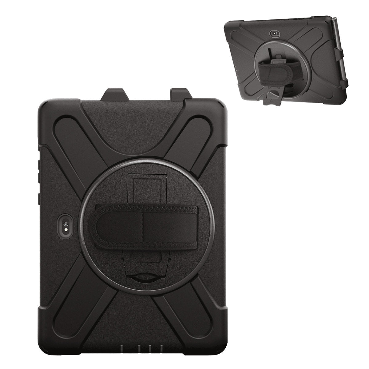 4smarts Tablet-Hülle für Samsung Galaxy Tab Active4 Pro, Galaxy Tab Active5 Pro 10,1" – Schwarz
