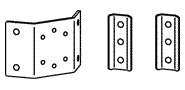 Ergotron T-Slot Halterungsset – VESA-Adapterplatte – Aluminium – für Neoflex Mobile Workspace