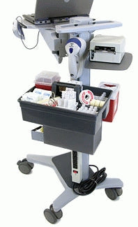 Ergotron T-Slot Halterungsset – VESA-Adapterplatte – Aluminium – für Neoflex Mobile Workspace