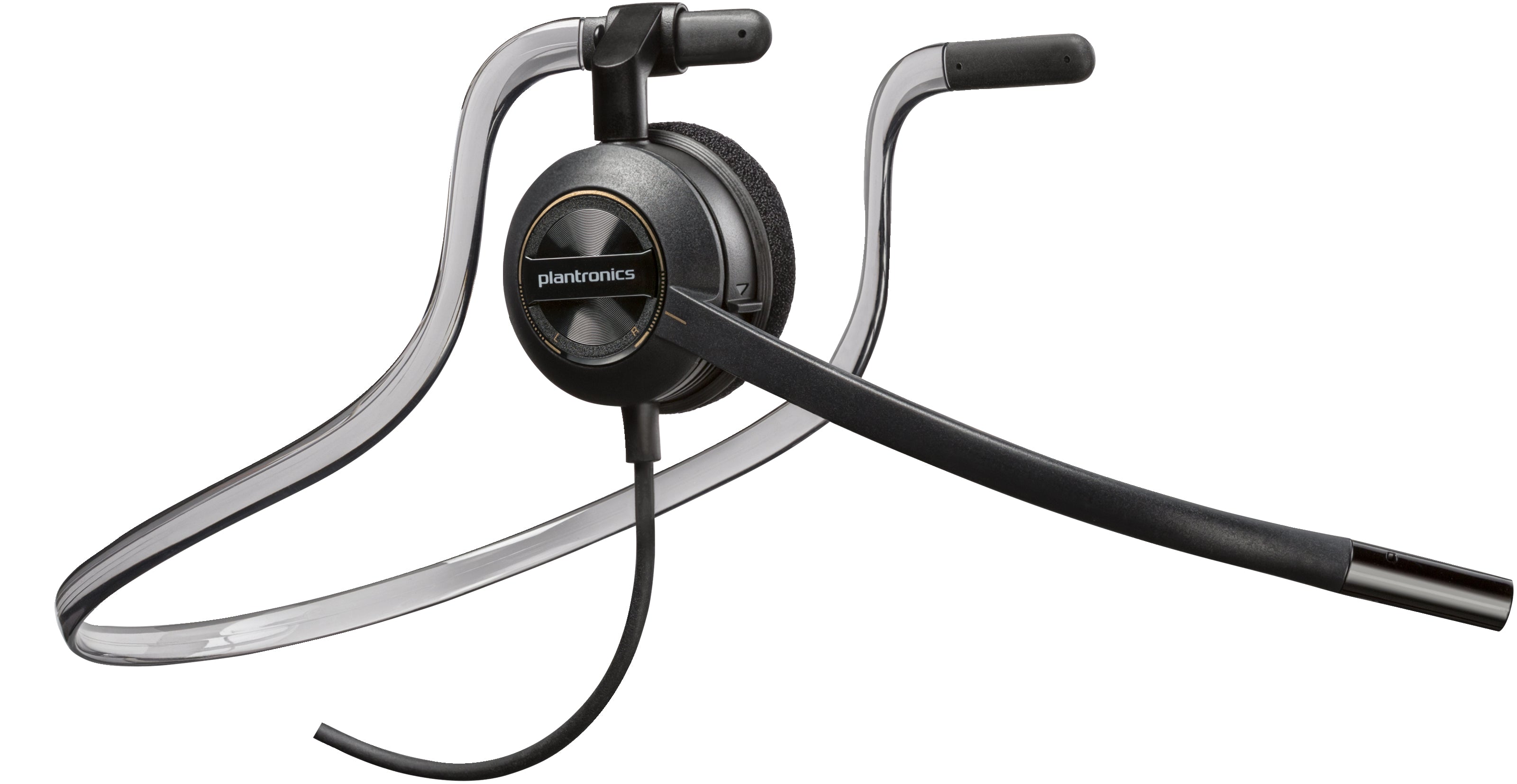 Poly EncorePro 540 Office-Headset – On-Ear, Mono, Kabelgebunden, Schwarz
