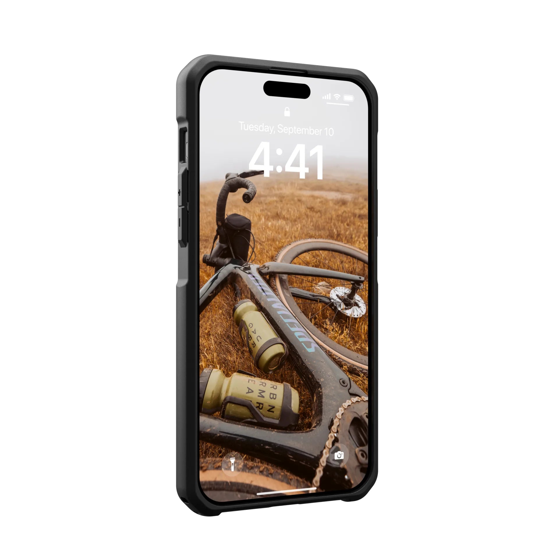 Urban Armor Gear UAG – Backcover Metropolis LT – für Apple iPhone 15 Plus – schwarz – Kevlar/TPU – MagSafe-kompatibel
