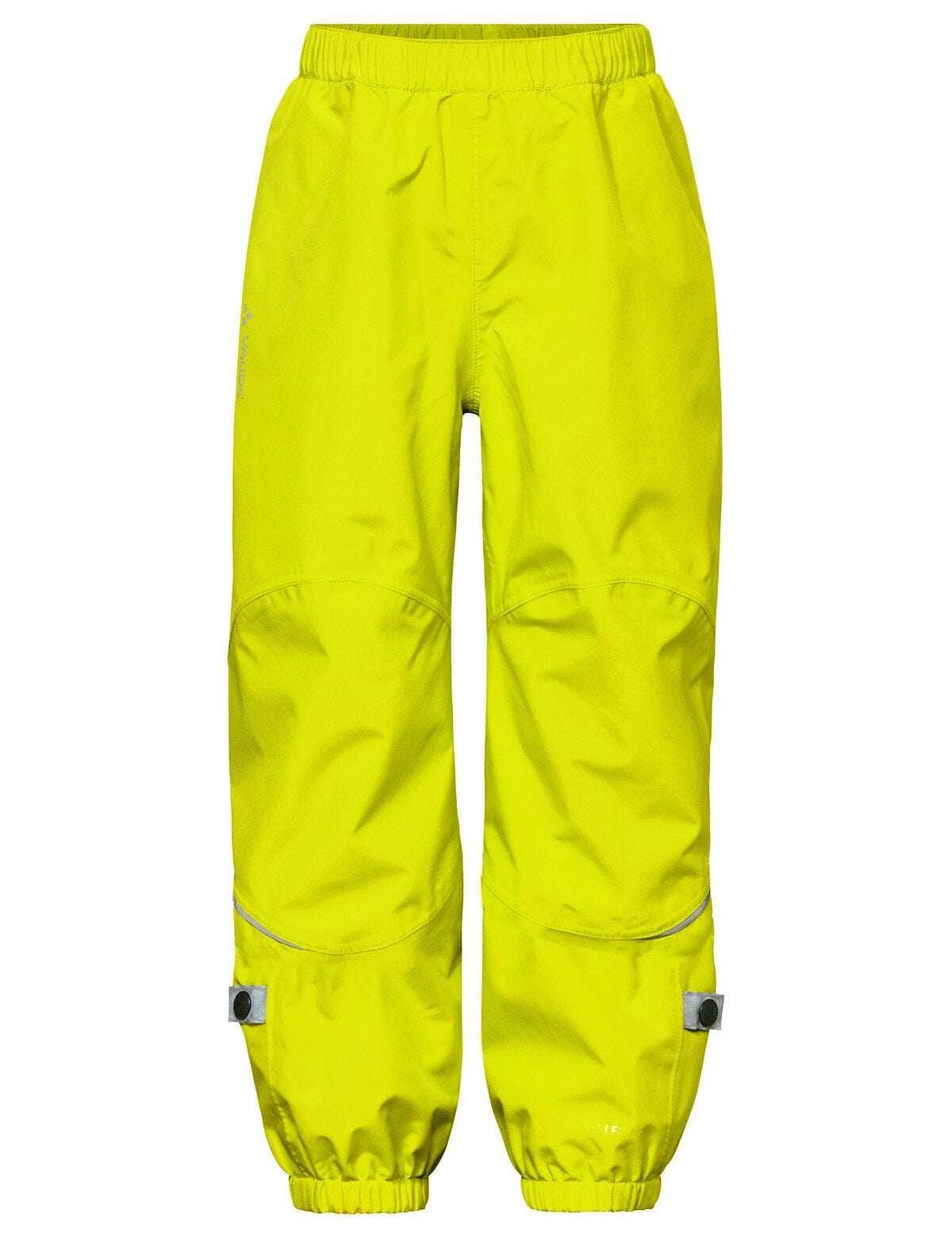 Vaude – Velohose Grody V – Grösse 146/152 – Hellgrün, Polyester, Polyurethan, Wasserfest, Reflektierend, 1 Stück