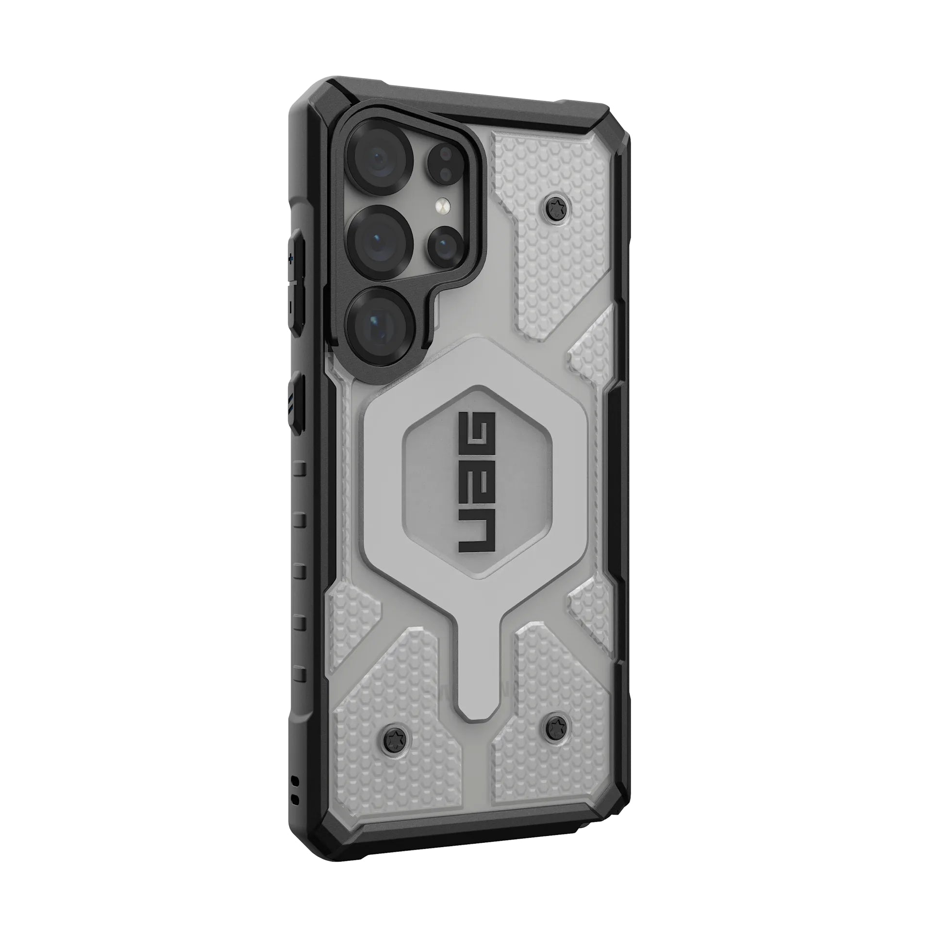 Urban Armor Gear Backcover – für Samsung Galaxy S25 Ultra – silber – TPU – MagSafe-kompatibel