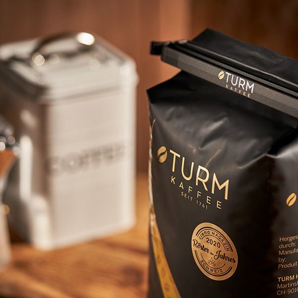 Turm Kaffee Crema – Kaffeebohnen – Café Crème, Arabica/Robusta, 1 kg