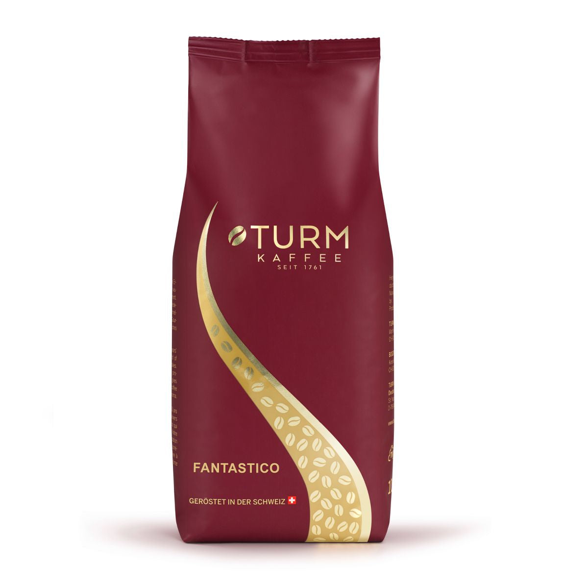 Turm Kaffee Kaffeebohnen – Café Crème, 100% Arabica, 1 kg