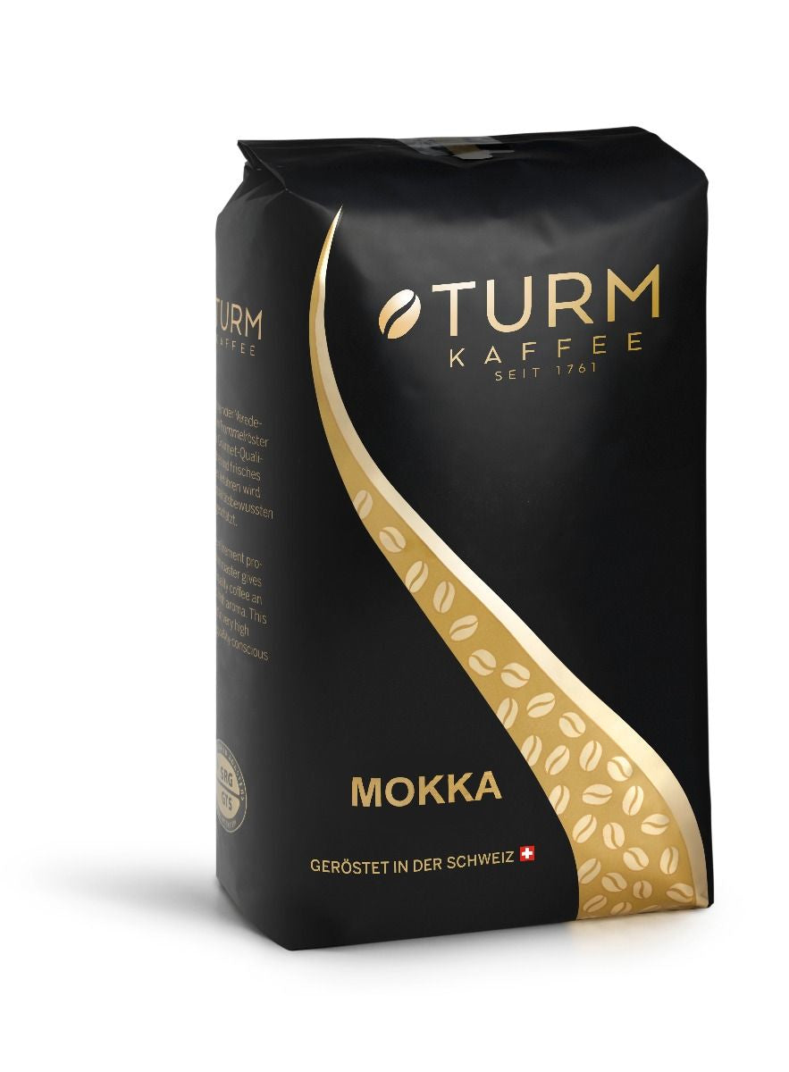 Turm Kaffee Kaffeebohnen – Café Crème, Arabica/Robusta, 1 kg