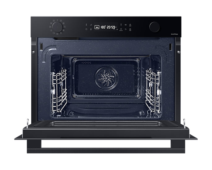 Samsung Einbau-Mikrowelle NQ5B4553F – 50 l, Grill & Heissluft, 800 W – Schwarz