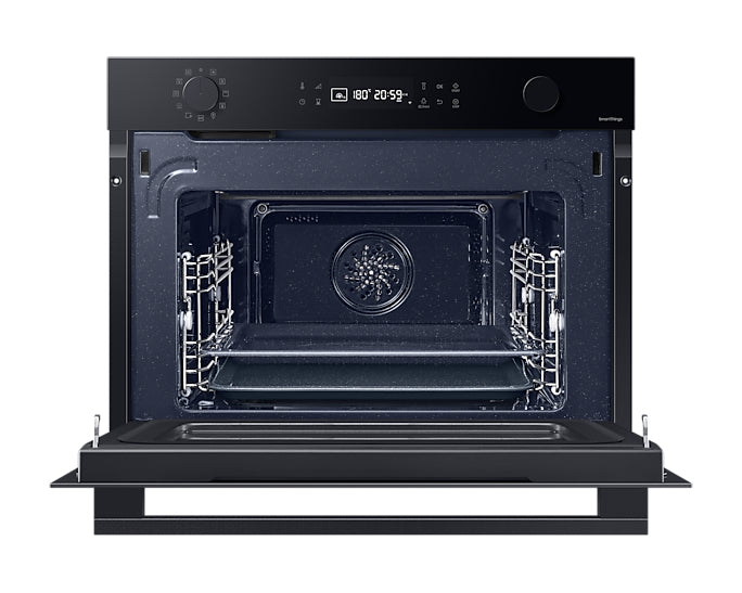Samsung Einbau-Backofen NQ5B4553FBK/U1 – 50 l, Mikrowelle & Heissluft, 800 W – Schwarz