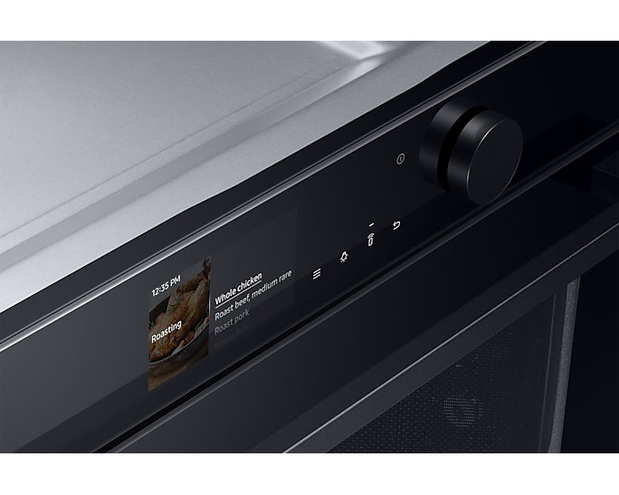 Samsung Einbau-Mikrowelle NQ7000 – 50 l, Grill & Heissluft, 1000 W – clean black
