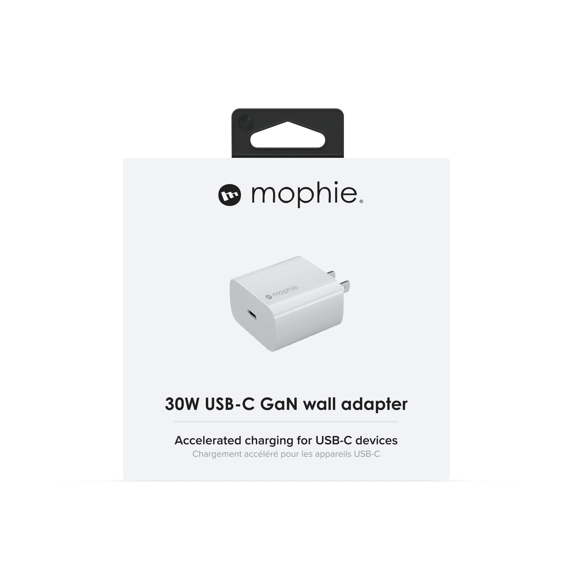 mophie Netzteil (US) – 30 W, 1× USB-C, GaN