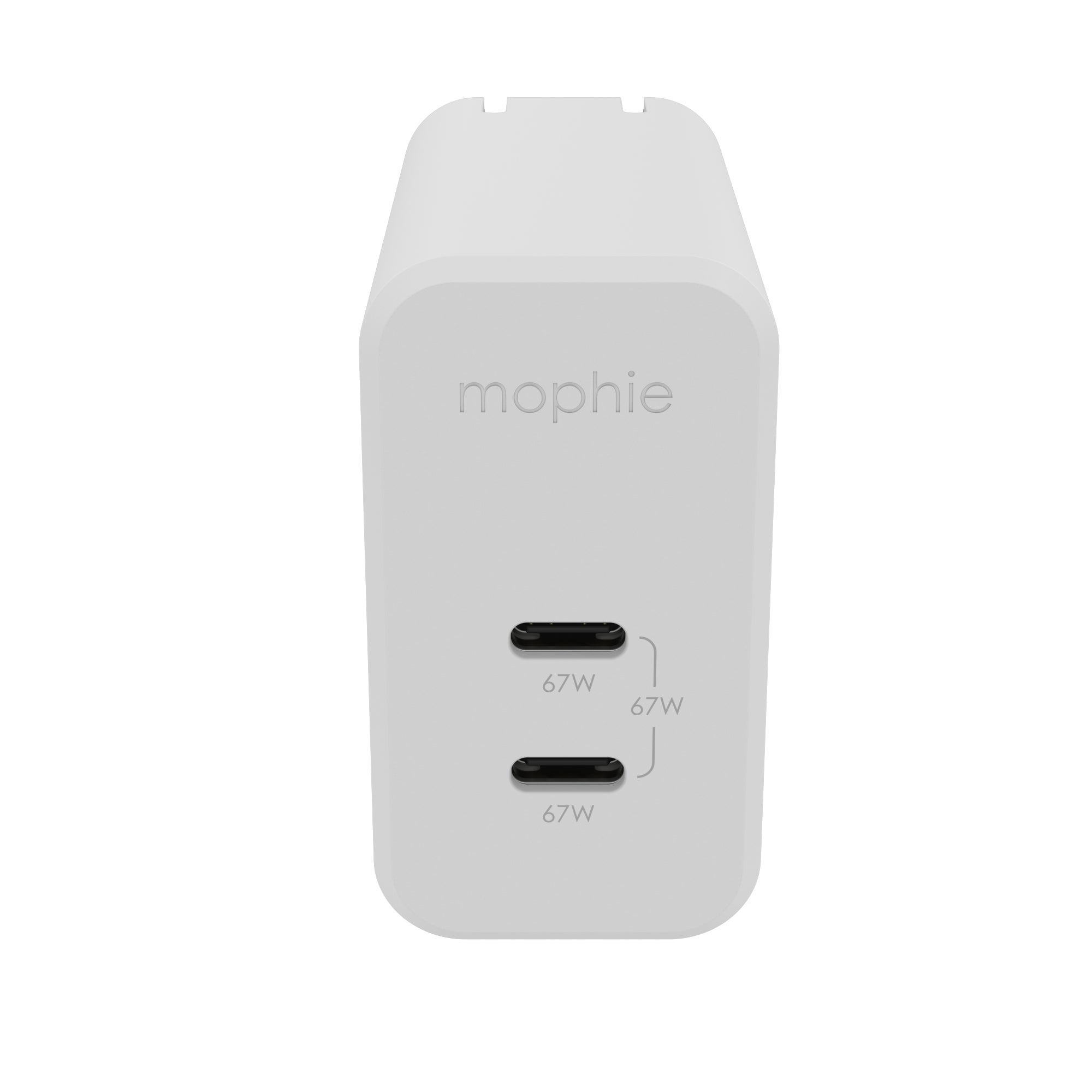 mophie Netzteil (US) – 67 W, 2× USB-C, PD, GaN