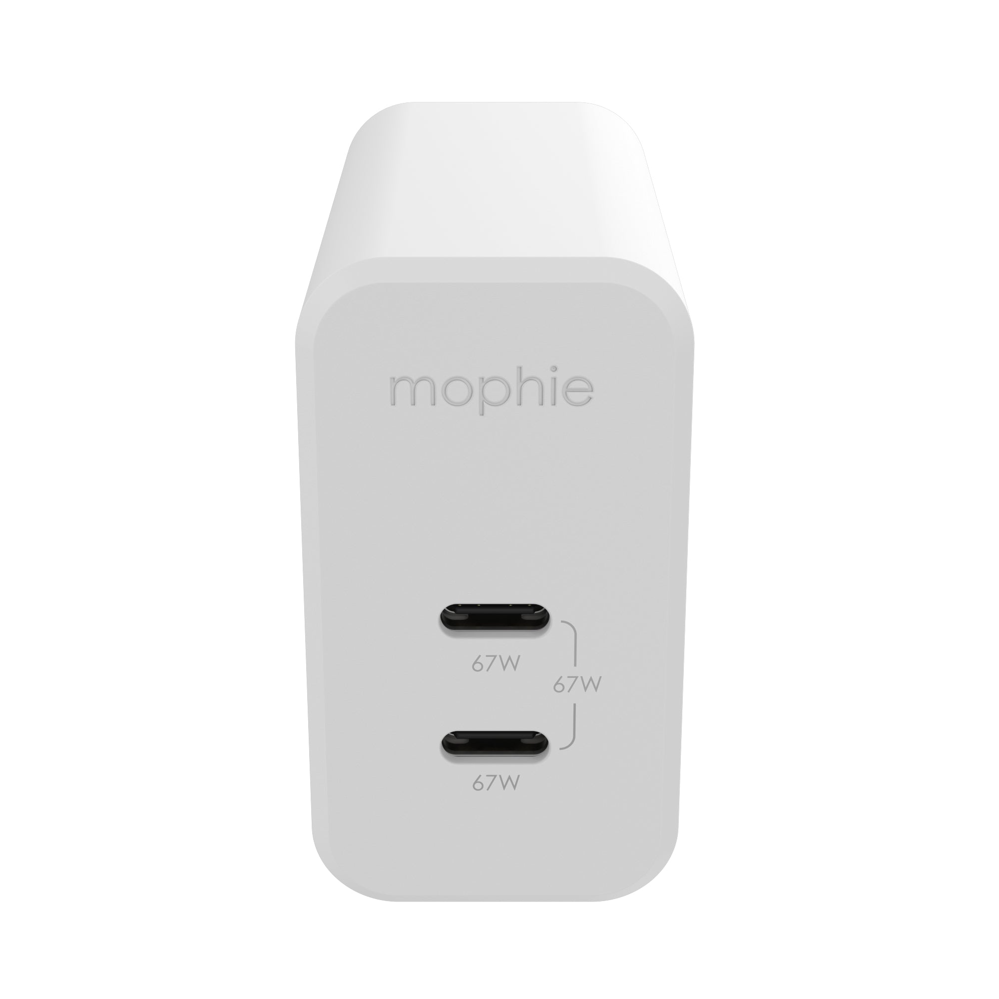 mophie Netzteil – 67 W, 2× USB-C, PD, GaN