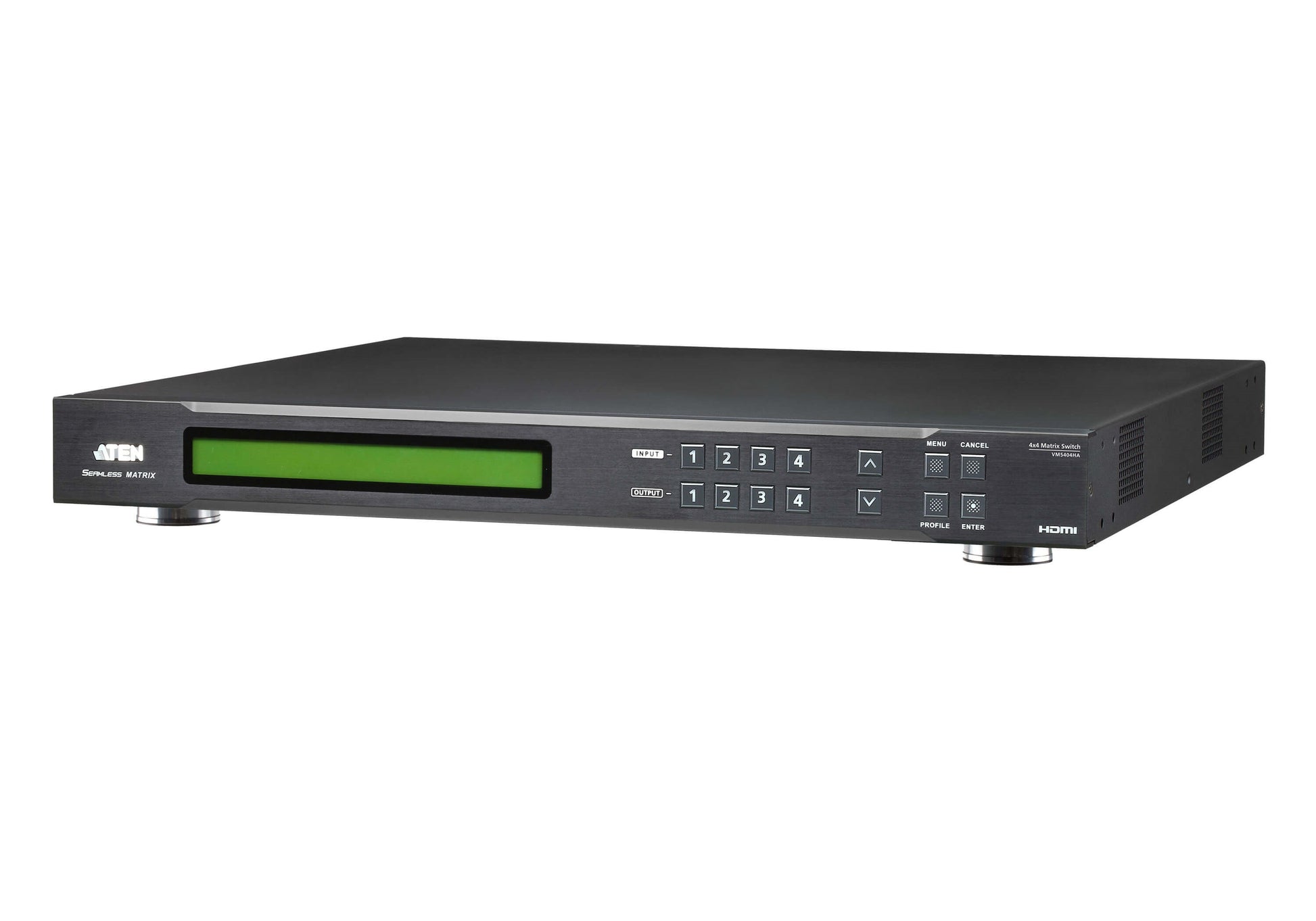 ATEN HDMI Matrix 4×5, 1080p@60 Hz, HDCP 1.3, 3D, RS-232, Ethernet