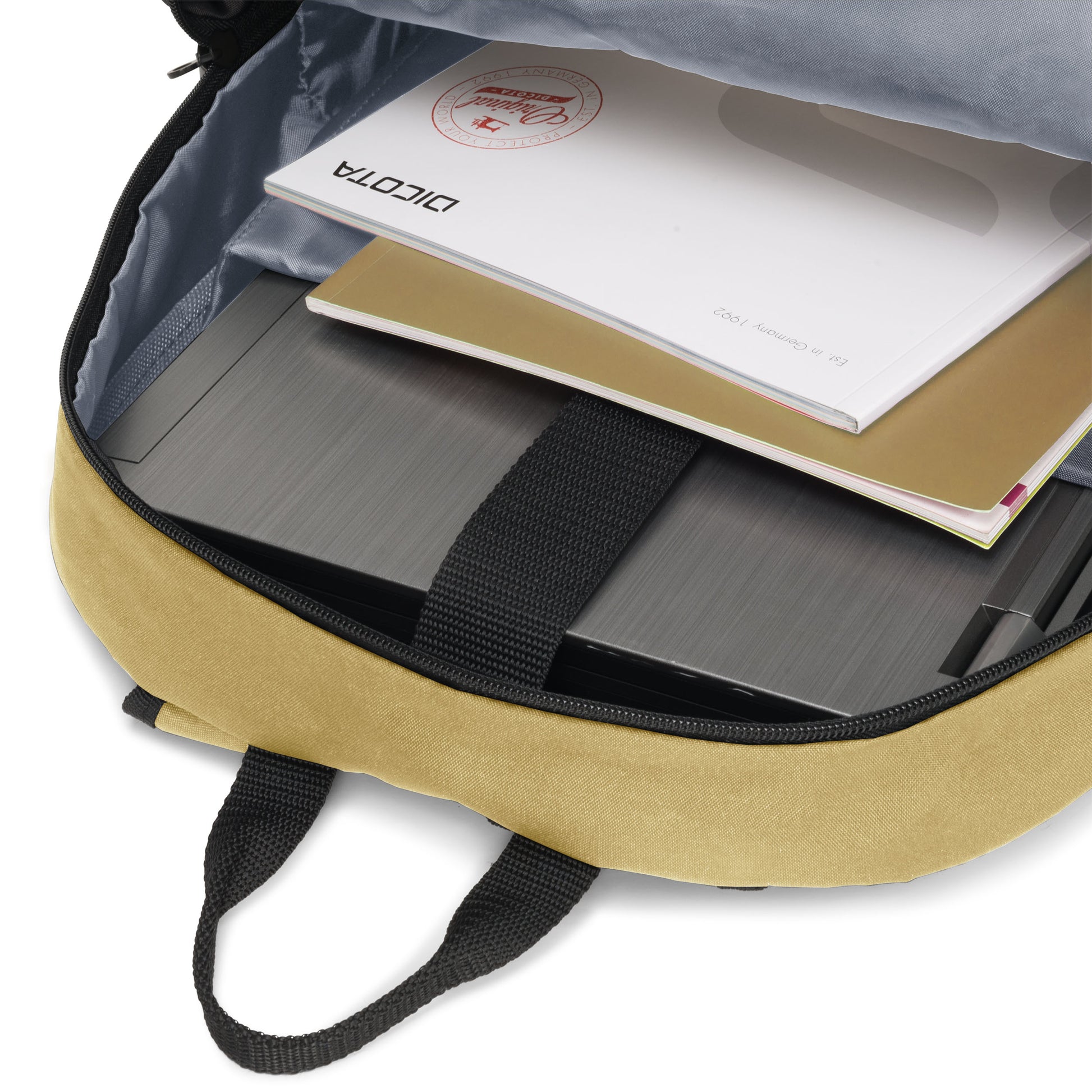 BASE XX DICOTA BASE XX Notebook-Rucksack 15,6" – 20 l, Fronttasche – Kamelfarben