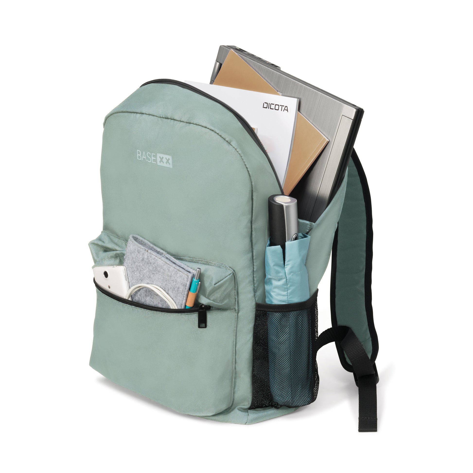 BASE XX DICOTA BASE XX Notebook-Rucksack bis 15,6" – 20 l, 350 g – Grau