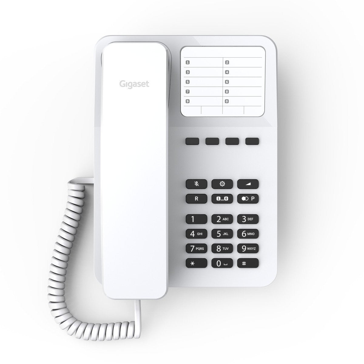 Gigaset DESK 400 – Analogtelefon, Weiss