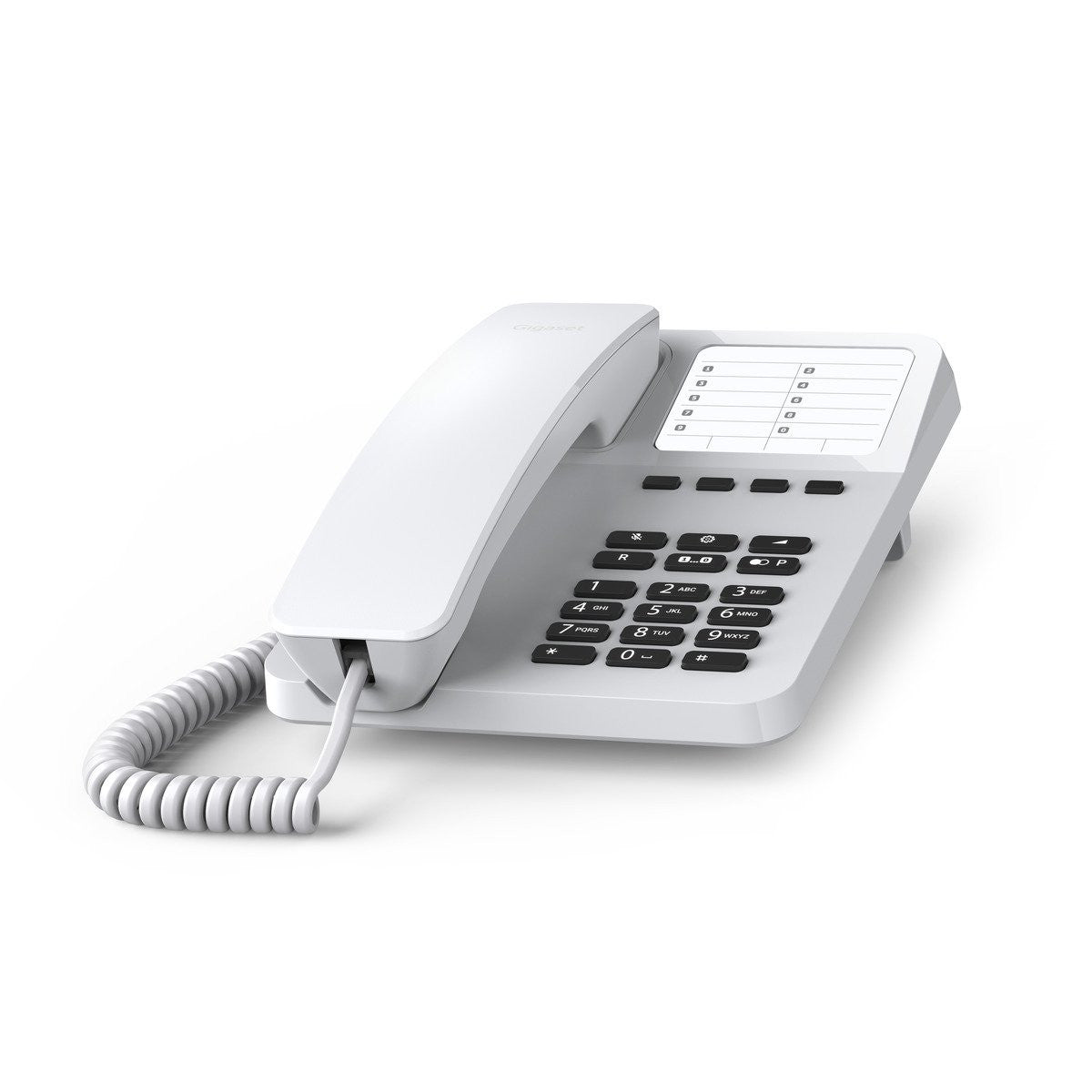Gigaset DESK 400 – Analogtelefon, Weiss